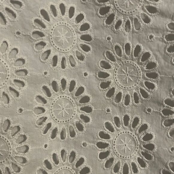 Lilly Pulitzer Resort White Trixie Top One Shoulder Sunshine Eyelet Small - Picture 2 of 6